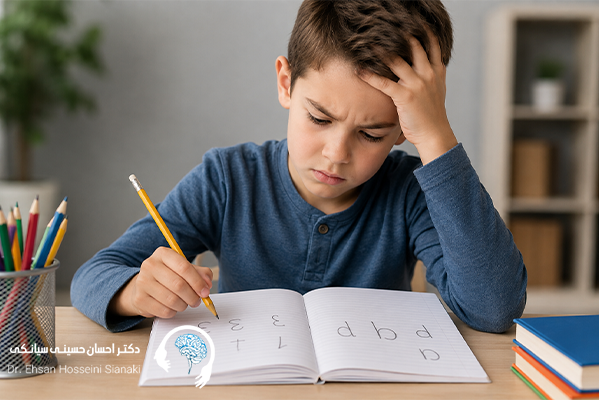 اختلال وارونه نویسی در کودکان